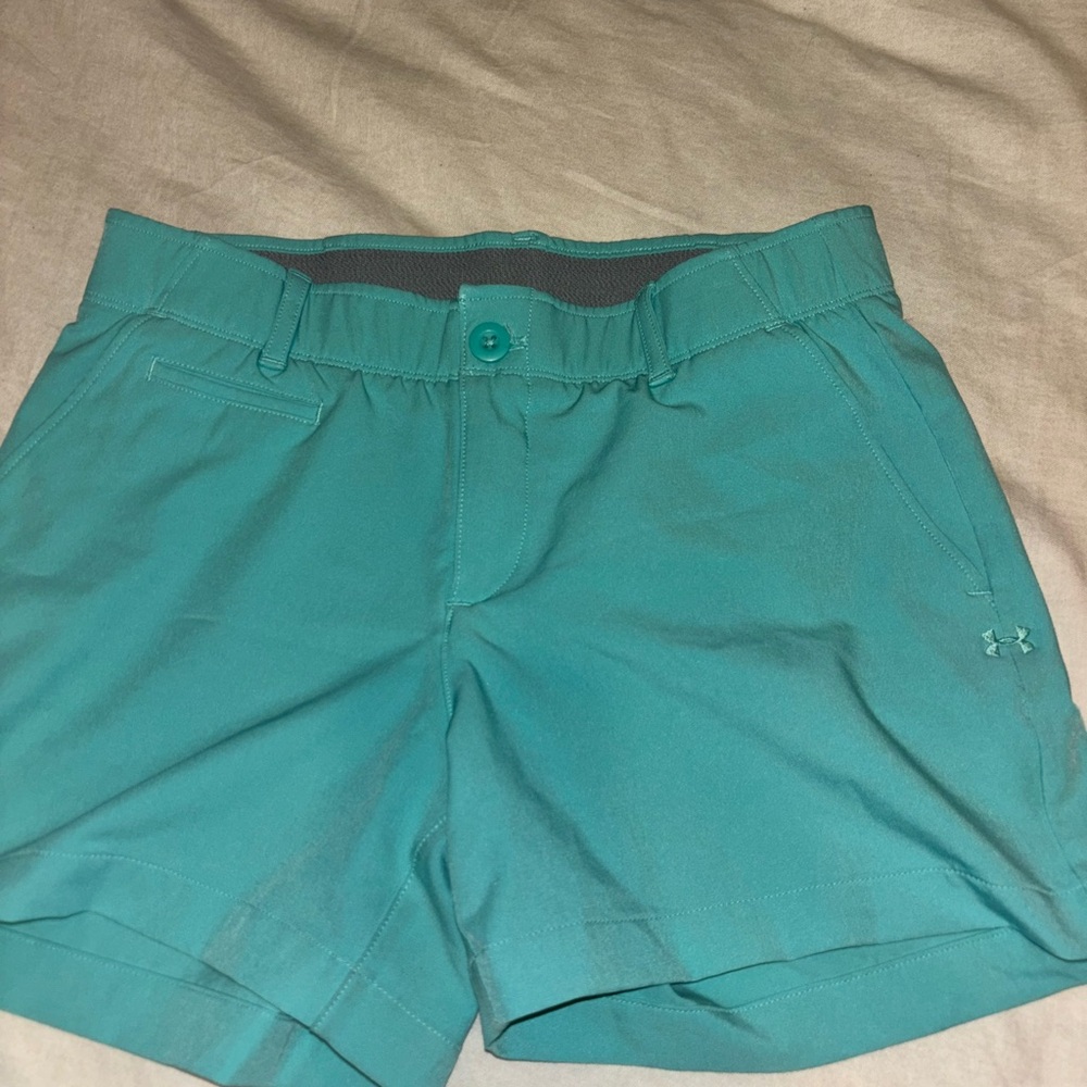 Under Armour Women's Teal Golf Shorts